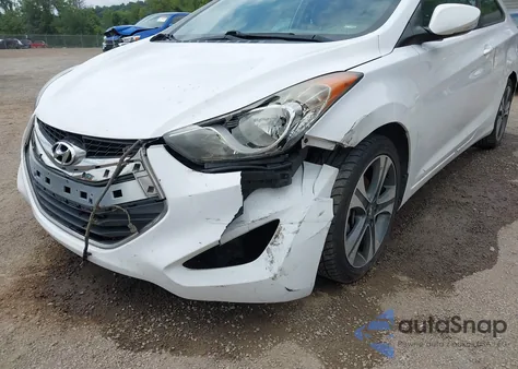 2013 Hyundai Elantra Se z USA, uszkodzony, nr VIN KMHDH6AE4DU006658